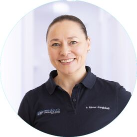 Amei Röhner-Zangiabadi, Ärztin für Allgmeinmedizin, Phlebologie, Lymphologie und Ernährungsmedizin, Expertin für Lipödem-Behandlungen und Liposuktion