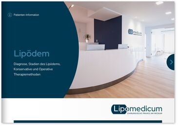 Titelansicht Patienteninformation Lipödem PDF-Download